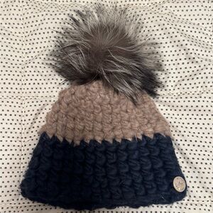 Mischa Lampert Stripe Bergdorf Goodman Fur Hat